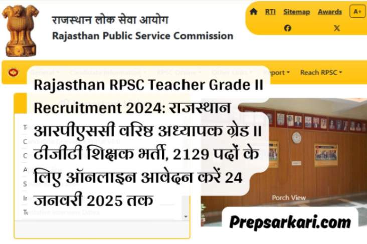 rajasthan-rpsc-teacher-grade-ii-recruitment-2024